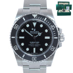 JULY NEW 2020 PAPERS Rolex Submariner No-Date 114060 Steel Black Ceramic Watch