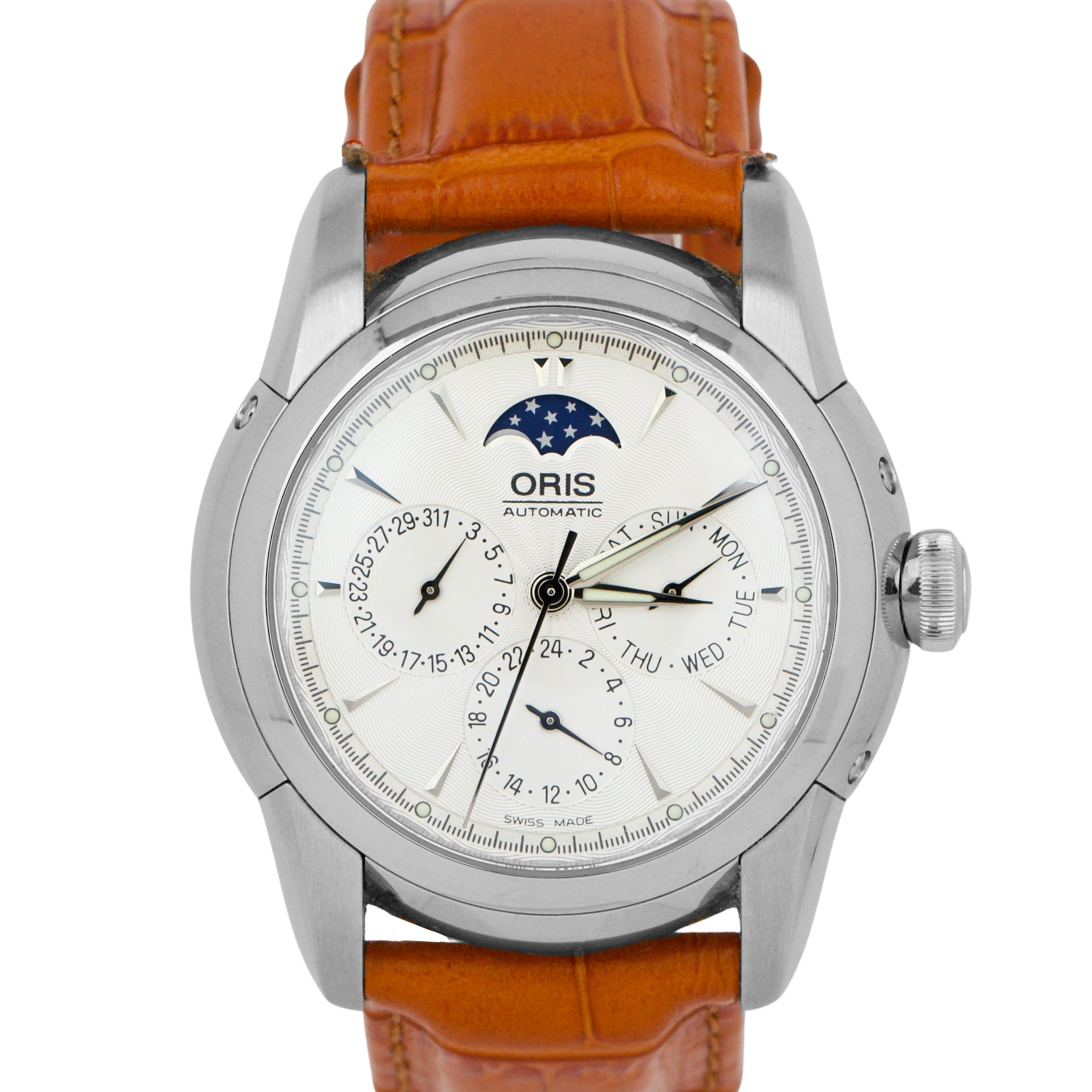 Oris Chronograph Oris 7506 Oris Artelier No Reserve Price 581-7506