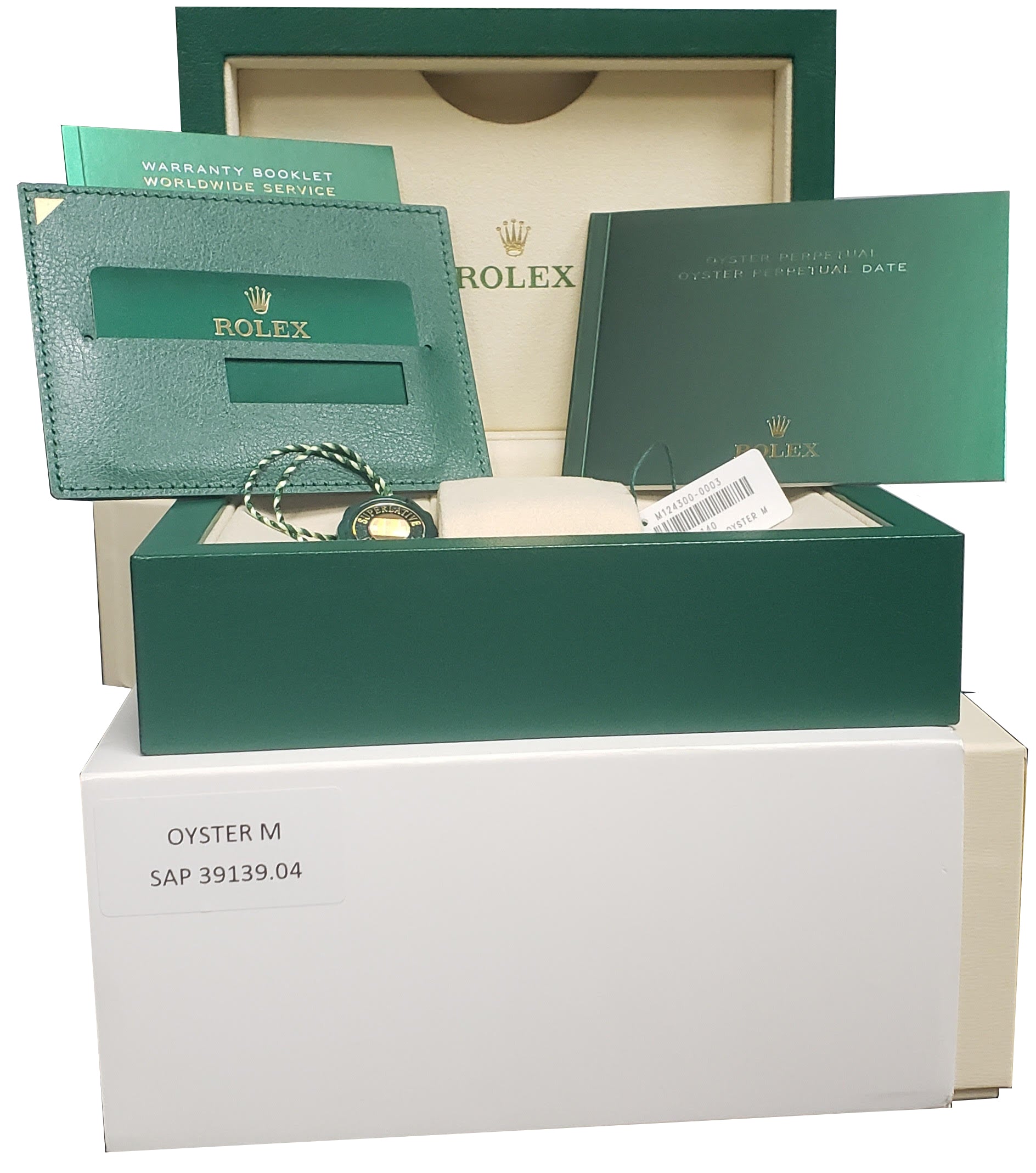 BRAND NEW 2020 Rolex Oyster Perpetual 41mm BLUE Stainless Oyster Watch 124300