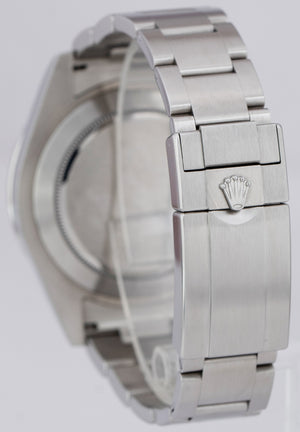 Rolex Explorer II 42mm 216570 Polar White Orange Stainless Steel GMT Date Watch
