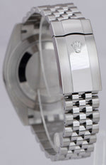 STICKERED 2021 Rolex DateJust 41 Blue Stainless Steel Jubilee 41mm Watch 126334