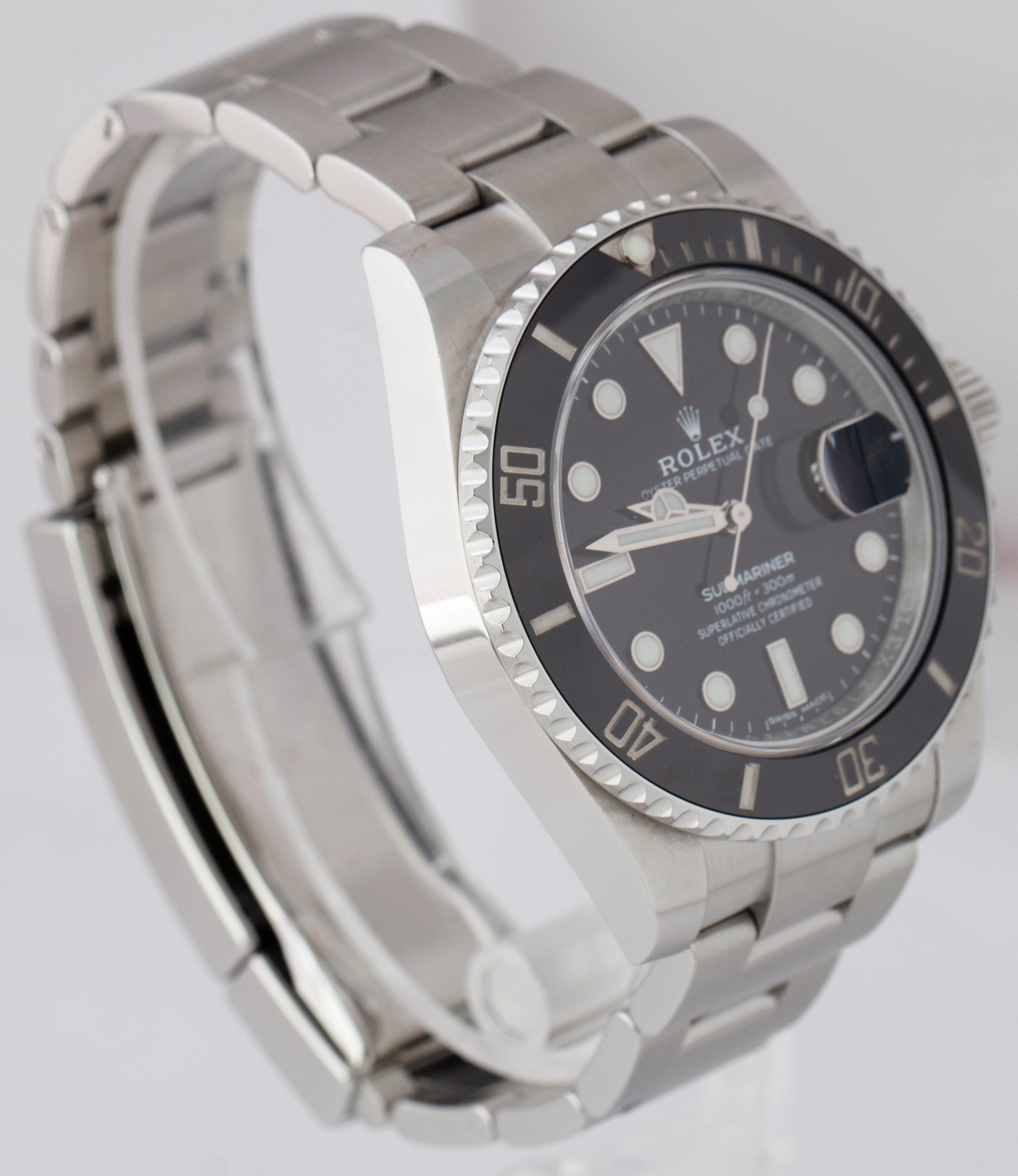 2020 Rolex Submariner Date 40mm Stainless Black Ceramic Dive Watch 116610 LN B+P