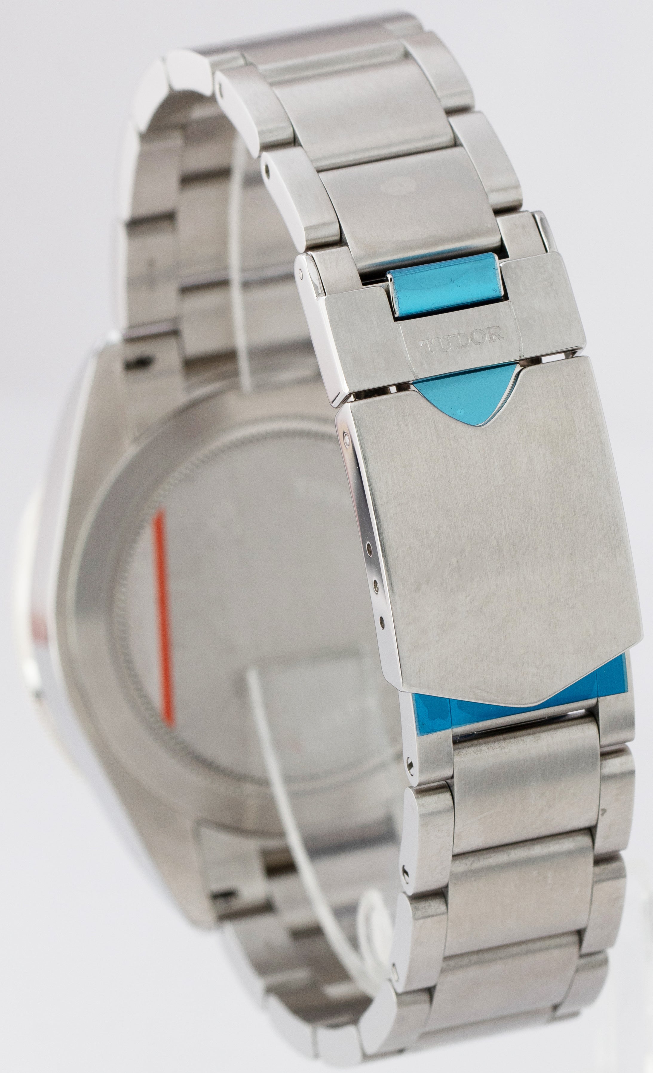 STICKERED Tudor Heritage Chrono Grey Stainless Steel Chronograph Watch 70330 N